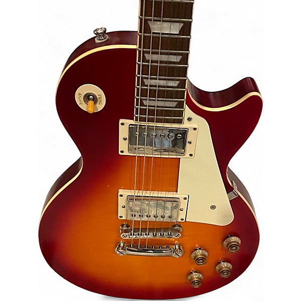 Used 2020 Epiphone 59 LES PAUL STANDARD OUTFIT Cherry Sunburst Solid Body Electric Guitar