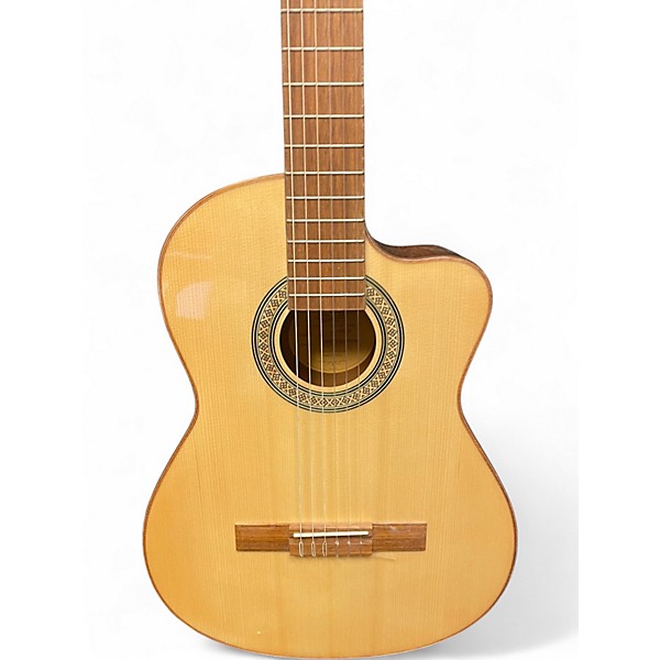 Used Lucero LC150SCE Natural Classical Acoustic Electric Guitar