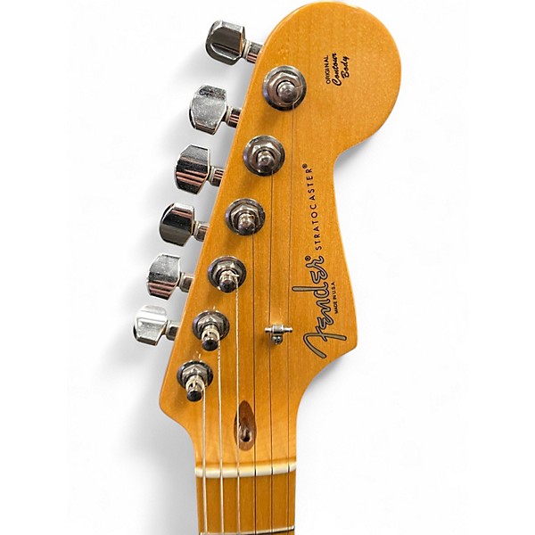 Used Fender American Standard Stratocaster OLYMPIC WHITE Solid Body Electric Guitar