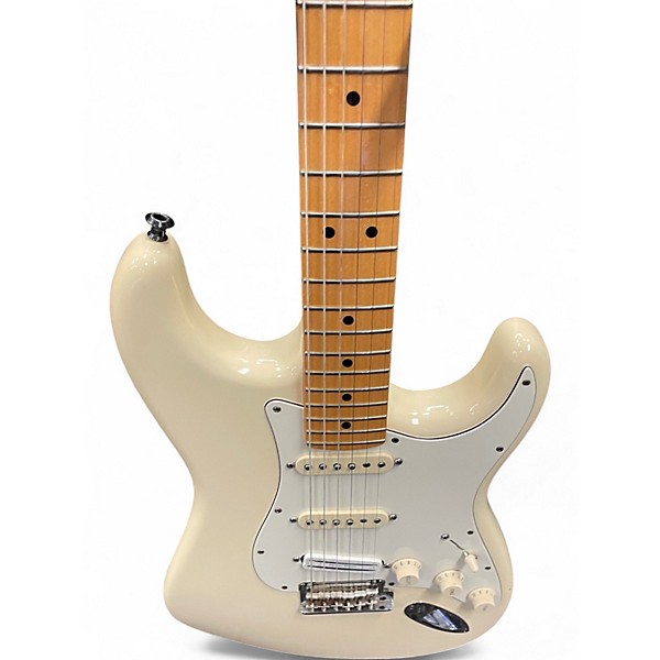 Used Fender American Standard Stratocaster OLYMPIC WHITE Solid Body Electric Guitar