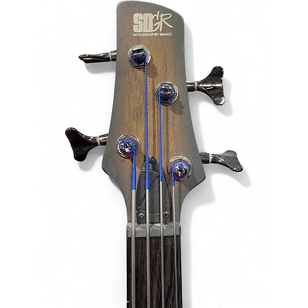 Used Ibanez SRF700 Flat Brown Burst Electric Bass Guitar