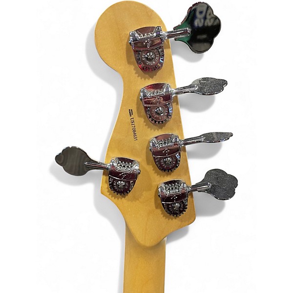 Used 2017 Fender American Professional Jazz Bass V Natural Electric Bass Guitar