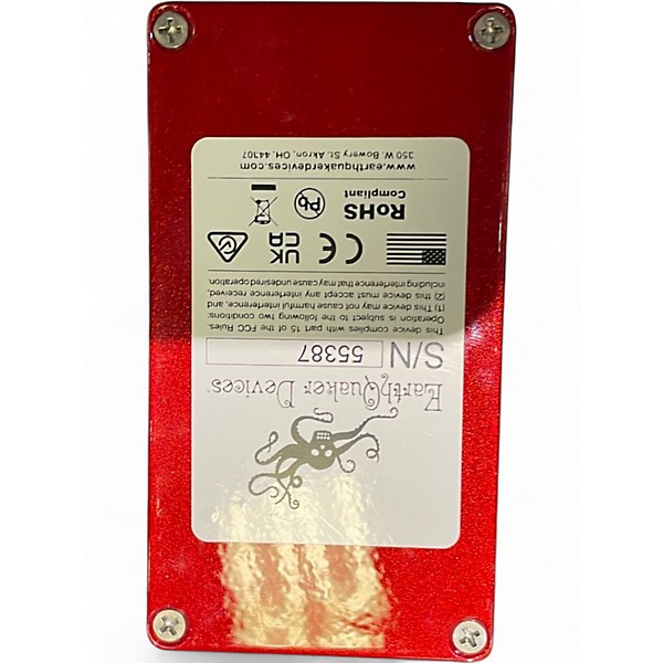 Used EarthQuaker Devices Plumes Small Signal Shredder Overdrive Effect Pedal