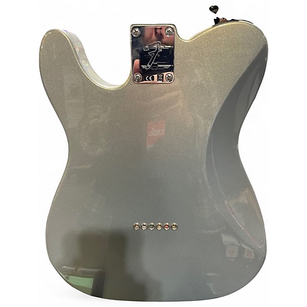 Used Fender Player Telecaster HH Silver Solid Body Electric Guitar