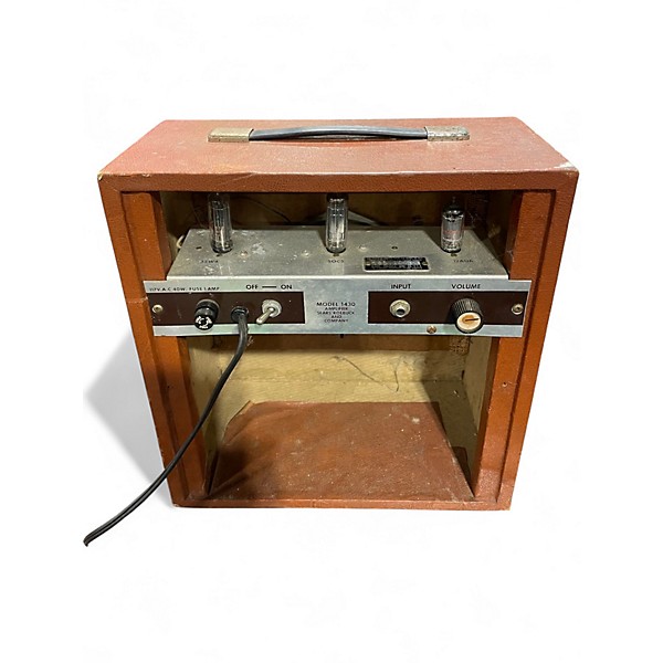 Vintage 1960s Silvertone 1430 Tube Guitar Combo Amp