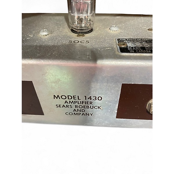 Vintage 1960s Silvertone 1430 Tube Guitar Combo Amp