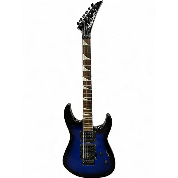 Used Jackson SL5X Soloist Blue Burst Solid Body Electric Guitar