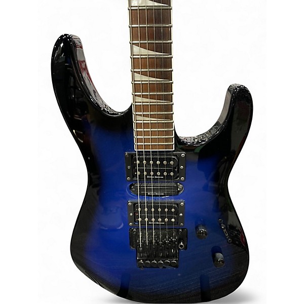 Used Jackson SL5X Soloist Blue Burst Solid Body Electric Guitar