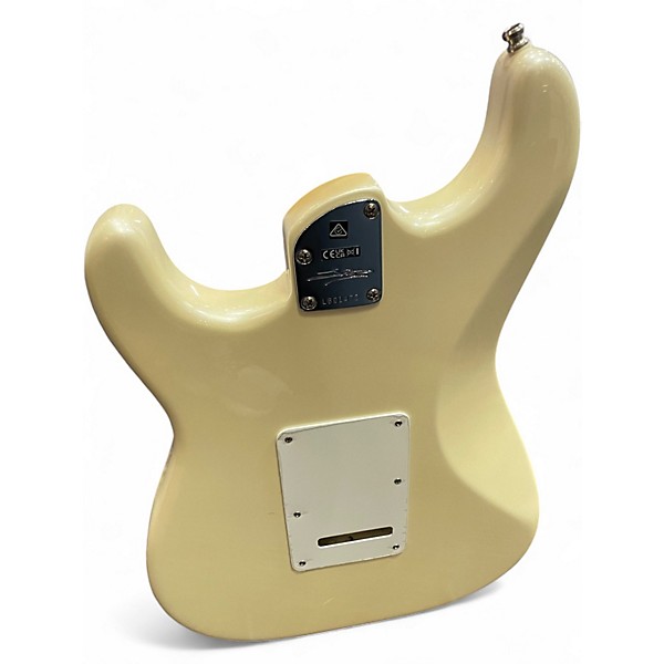 Used Fender Lincoln Brewster Stratocaster Olympic Pearl Solid Body Electric Guitar