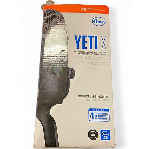 Used Blue YETI X Condenser Microphone