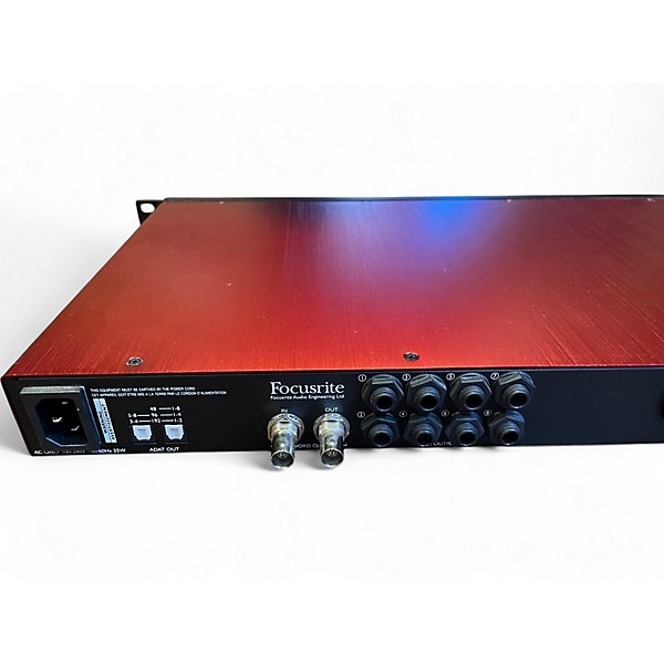 Used 2017 Focusrite OctoPre 8-Channel Microphone Preamp