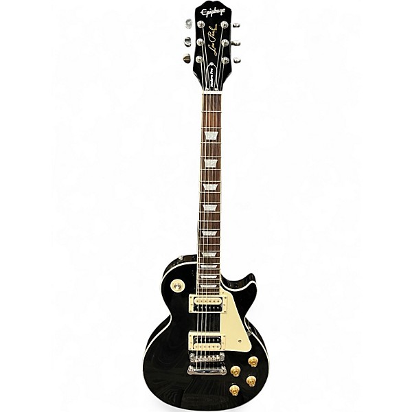 Used Epiphone LES PAUL MODERN PRO BLACK Solid Body Electric Guitar