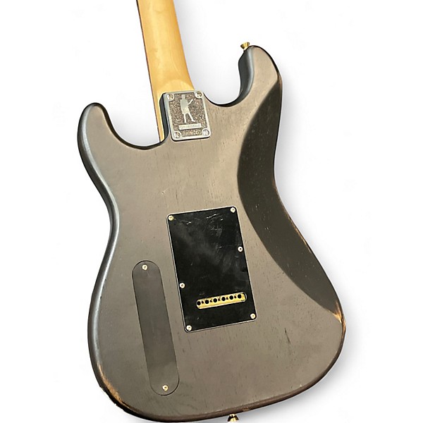 Used Slick SL54T RELIC Black Solid Body Electric Guitar