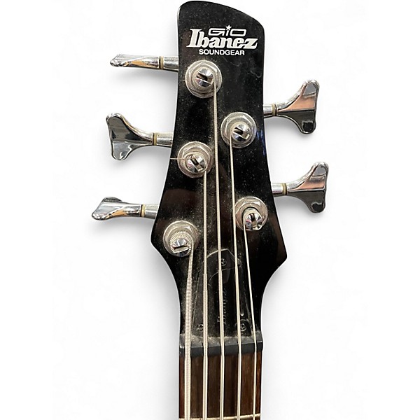 Used Ibanez GSR205 5 String Metallic Orange Electric Bass Guitar