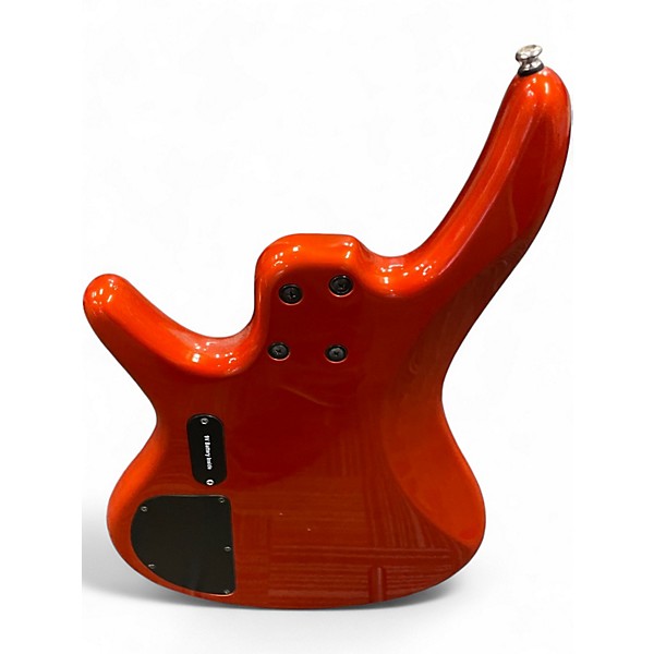 Used Ibanez GSR205 5 String Metallic Orange Electric Bass Guitar