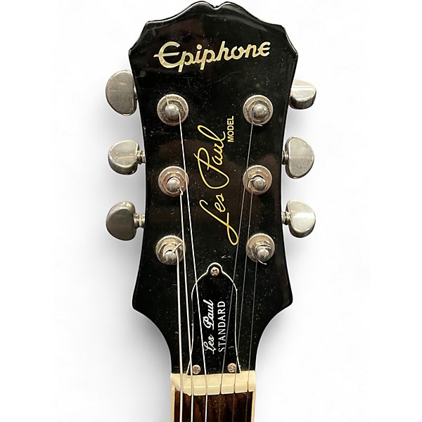 Used Epiphone Les Paul Standard EBONY Solid Body Electric Guitar