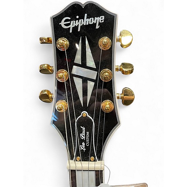 Used Epiphone Les Paul Custom Walnut Solid Body Electric Guitar