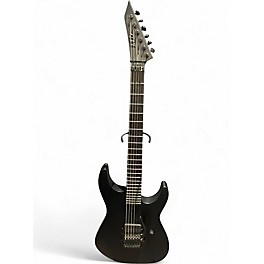 Used ESP LTD M Black Metal Satin Black Solid Body Electric Guitar