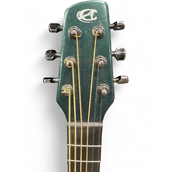 Used Cargo Composite  Jade Pearl Metallic Acoustic Electric Guitar