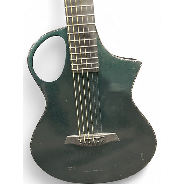 Used Cargo Composite  Jade Pearl Metallic Acoustic Electric Guitar