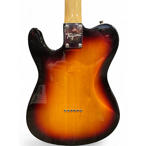 Used Tagima T550 3 Tone Sunburst Solid Body Electric Guitar