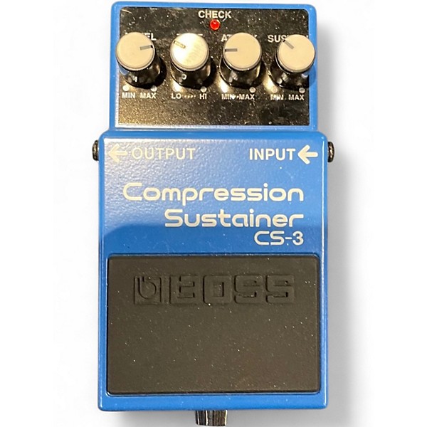 Used BOSS CS3 Compressor Sustainer Effect Pedal