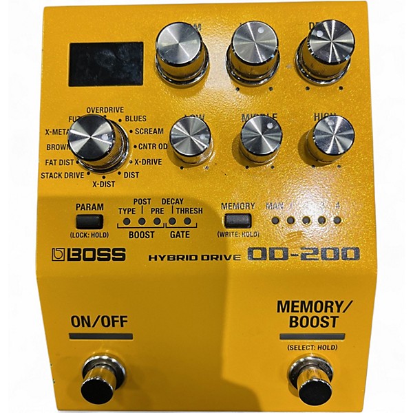 Used BOSS OD200 Effect Pedal
