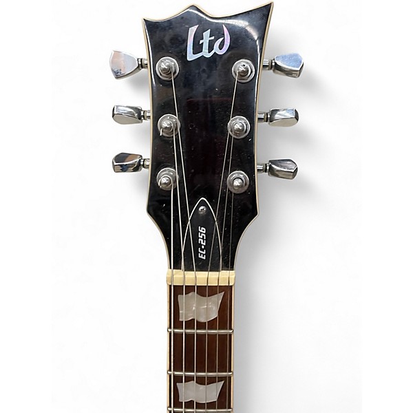 Used ESP LTD EC256 Trans Gray Solid Body Electric Guitar