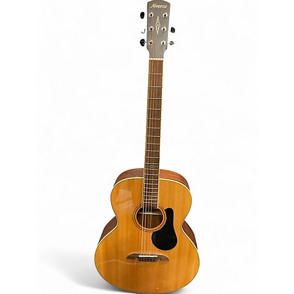 Used Alvarez ABT60E Artist Series Baritone Natural Acoustic Electric Guitar