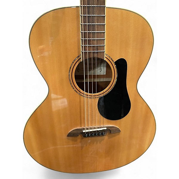 Used Alvarez ABT60E Artist Series Baritone Natural Acoustic Electric Guitar