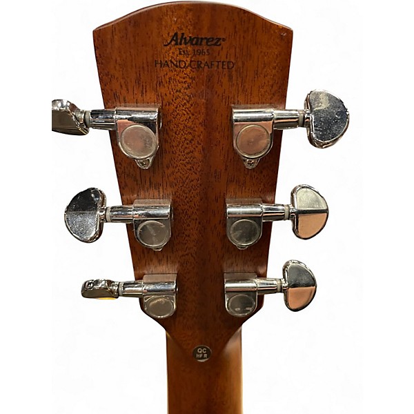 Used Alvarez ABT60E Artist Series Baritone Natural Acoustic Electric Guitar