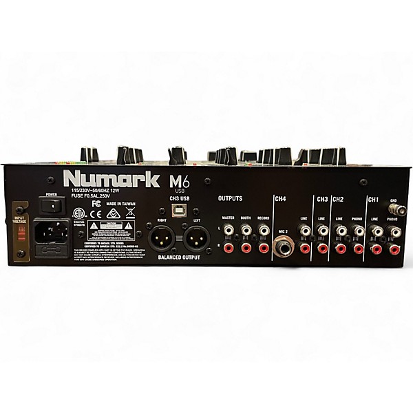 Used Numark M6USB DJ Mixer