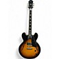 Used 2014 Epiphone Dot ES 335 Pro VS Vintage Sunburst Hollow Body Electric Guitar thumbnail