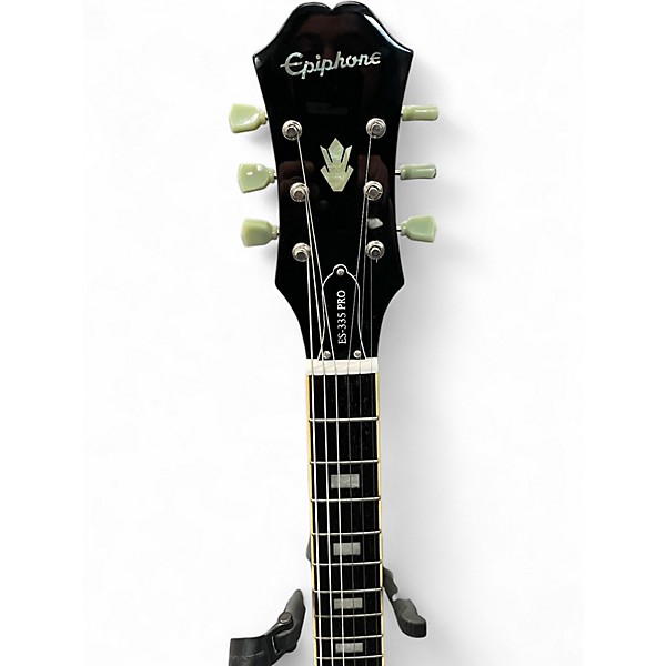 Used 2014 Epiphone Dot ES 335 Pro VS Vintage Sunburst Hollow Body Electric Guitar