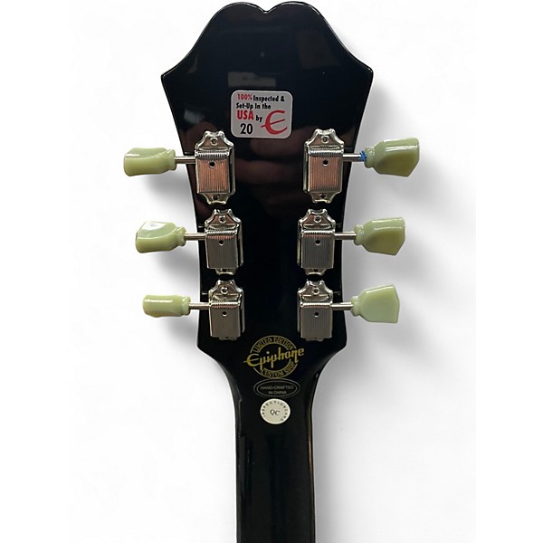 Used 2014 Epiphone Dot ES 335 Pro VS Vintage Sunburst Hollow Body Electric Guitar