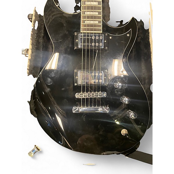 Used Reverend Sensei RA Black Solid Body Electric Guitar