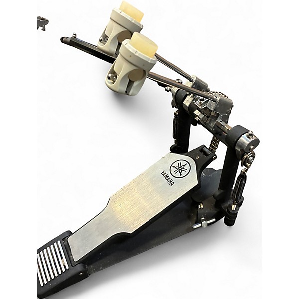 Used Yamaha Double Bass Drum with Double Chain Drive Double Bass Drum Pedal