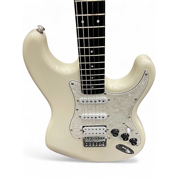 Used Fretlight 500 seris White Solid Body Electric Guitar