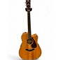 Used Yamaha FGX720SCA Natural Acoustic Electric Guitar thumbnail