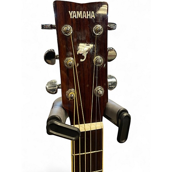 Used Yamaha FGX720SCA Natural Acoustic Electric Guitar
