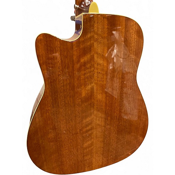 Used Yamaha FGX720SCA Natural Acoustic Electric Guitar