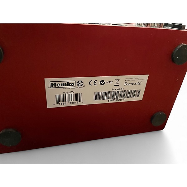Used Focusrite Scarlett 2i4 Audio Interface