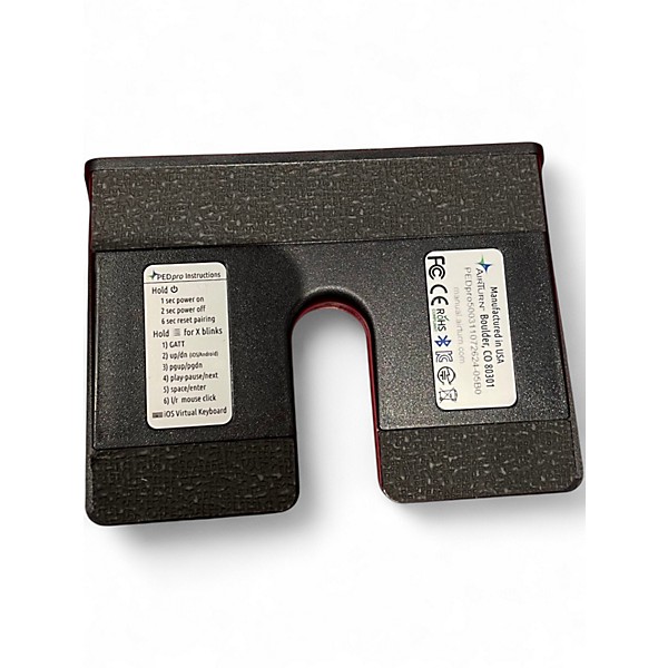 Used AirTurn PEDPRO MIDI Pedalboard