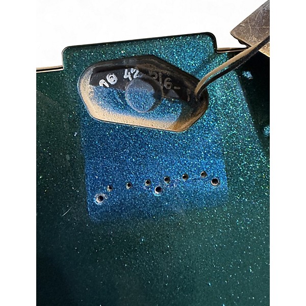 Used Fender Custom Shop American Sparkle Telecaster Blue Sparkle Solid Body Electric Guitar