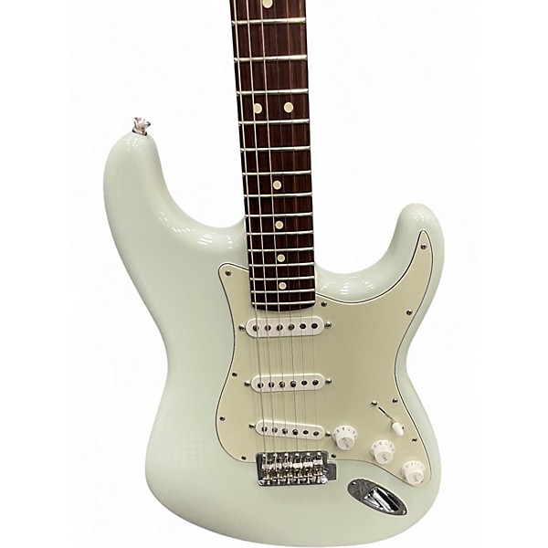 Used 2017 Fender American Special Stratocaster White Solid Body Electric Guitar