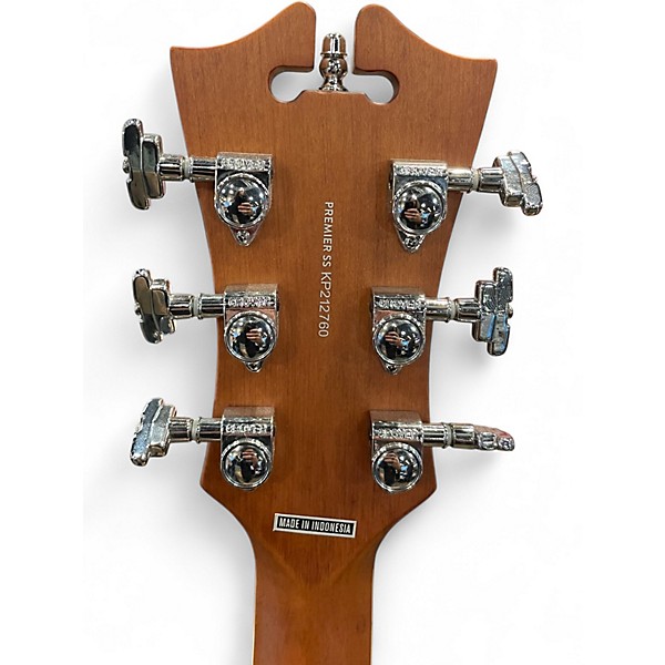 Used D'Angelico DAPSSXTMWLCS Rootbeer Hollow Body Electric Guitar