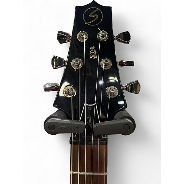 Used Samick Linda LN-10 Les Paul Jr Mahogany Solid Body Electric Guitar