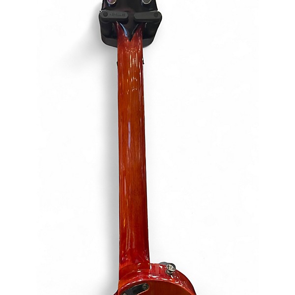 Used Samick Linda LN-10 Les Paul Jr Mahogany Solid Body Electric Guitar