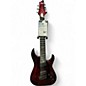 Used Schecter Guitar Research C7 Silver Mountain Blood Moon Solid Body Electric Guitar thumbnail