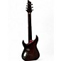 Used Schecter Guitar Research C7 Silver Mountain Blood Moon Solid Body Electric Guitar